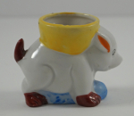 Click to view Vintage Puppy Dog Ceramic Egg Cup photos