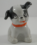 Click to view Puppo Puppy Dog Ceramic Penny Still Bank photos