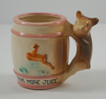 Click to view Children’s Ceramic Drink More Juice Mug Deer photos