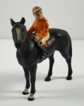Thumbnail Image: Horse & Jockey Cast Iron Hubley Paperweight