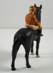 Thumbnail Image: Horse & Jockey Cast Iron Hubley Paperweight