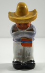 Thumbnail Image: Mexican Sombrero Porcelain Toothbrush Holder