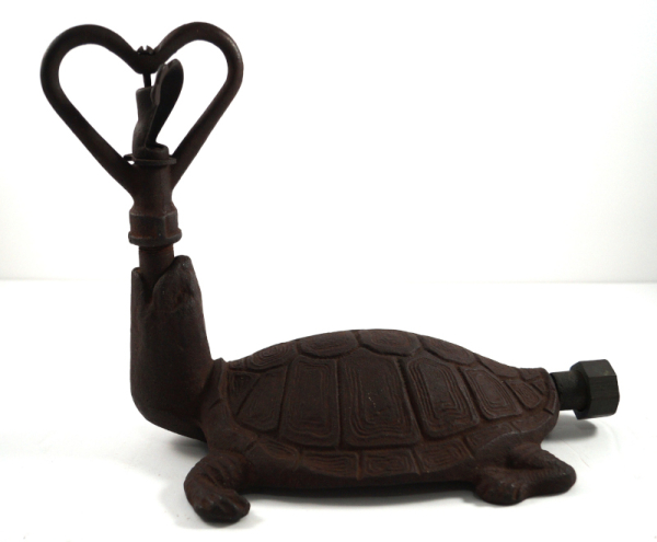 Antique Turtle Cast Iron Lawn Sprinkler