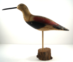 Click to view Long-Billed Dowitcher Decoy Carving by Clark photos