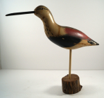 Thumbnail Image: Long-Billed Dowitcher Decoy Carving by Clark