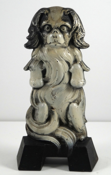 Japanese Spaniel Dog Cast Iron Doorstop