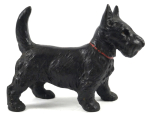 Click to view Scottie Dog Cast Iron Hubley Doorstop #2 photos