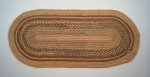 Click to view Antique Braided Mat County Americana #12 photos